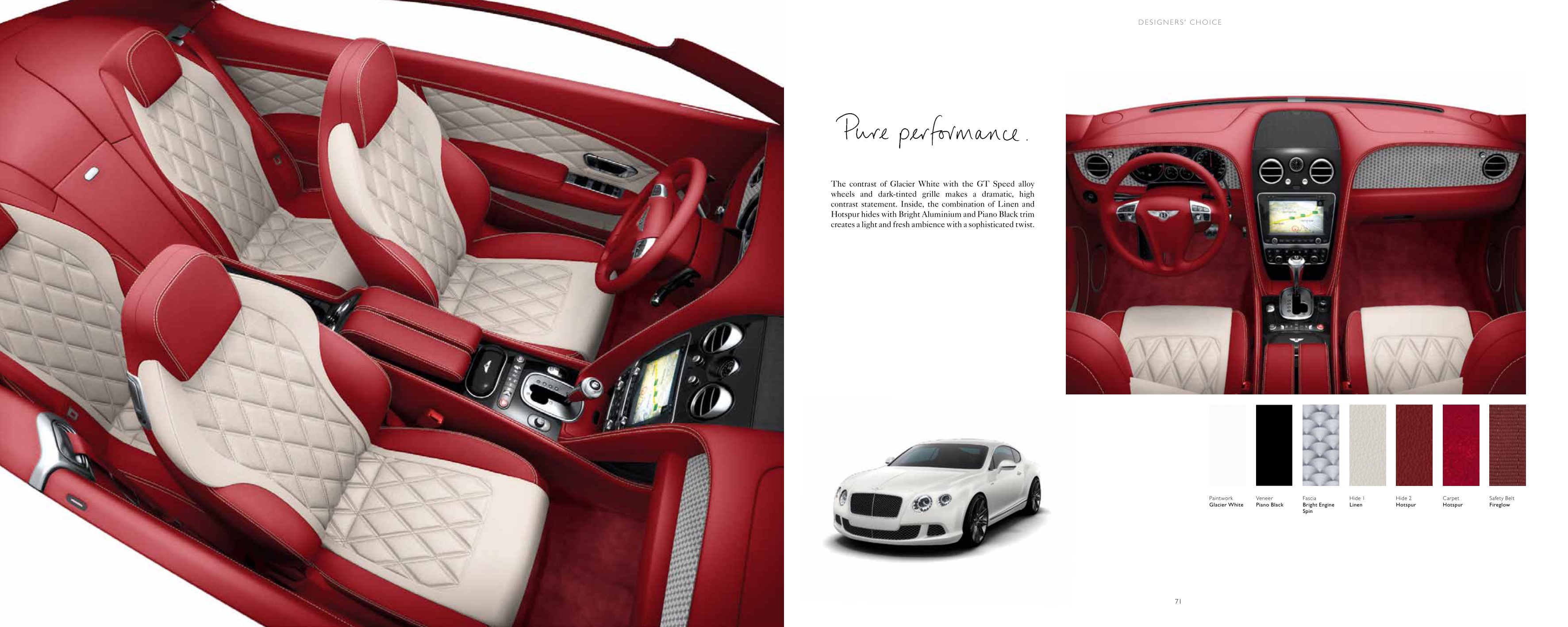 2012 Bentley Continental GT Speed Brochure Page 2